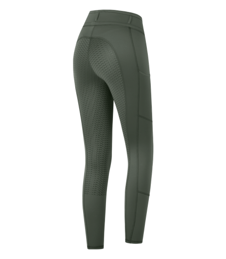 E.L.T Ella Ladies Riding Leggings #colour_khaki