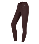 E.L.T Ladies Hella High Waist Silicone Breeches #colour_maroon