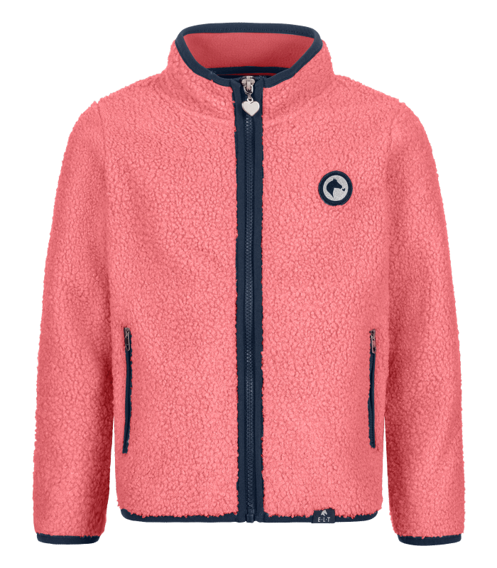 E.L.T Lucky Lana Children's Fleece Jacket #colour_pink-rose