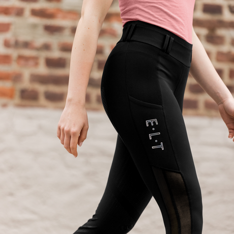 E.L.T Nina Ladies Riding Leggings #colour_black