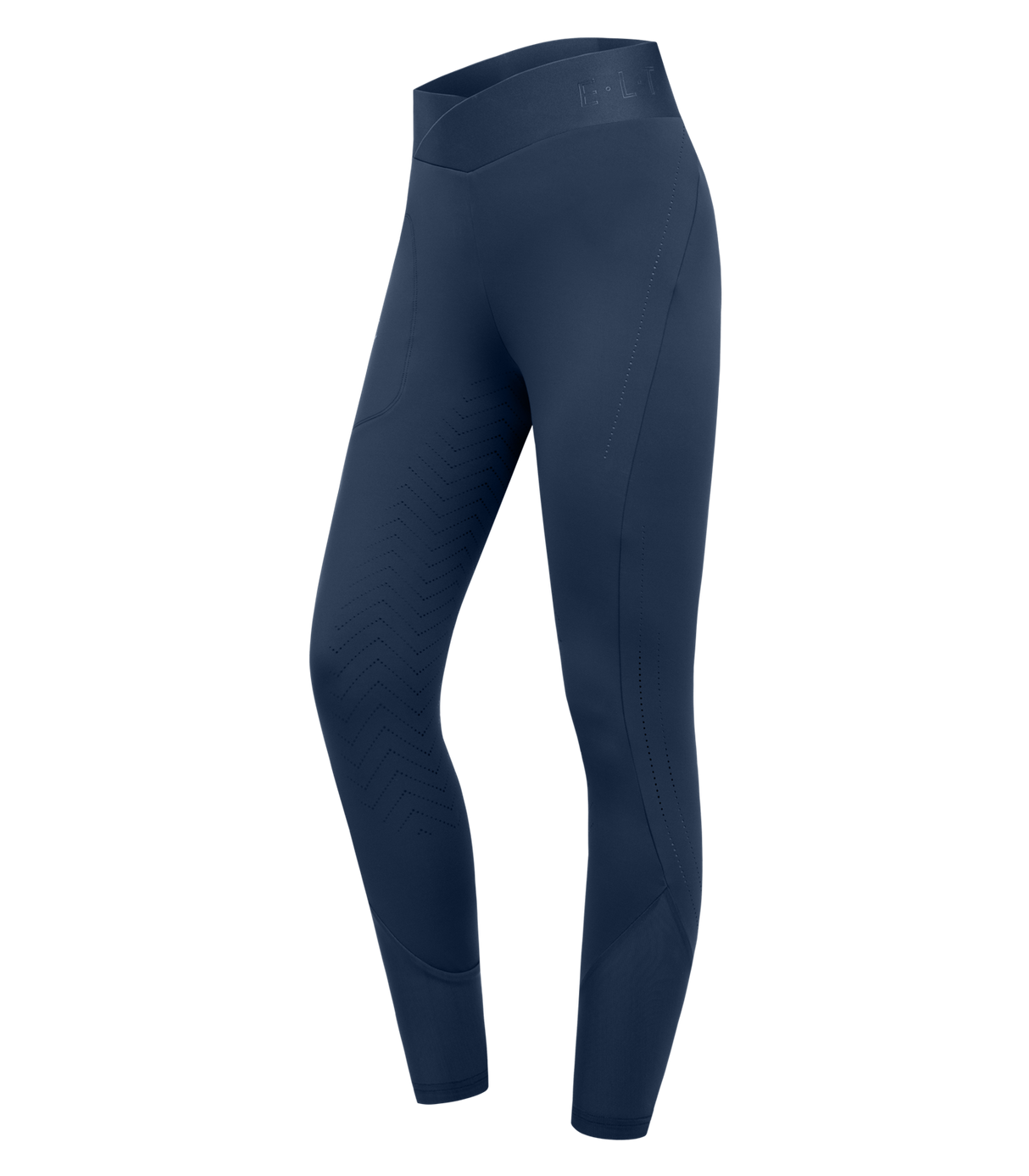 E.L.T Pia Ladies Riding Leggings #colour_denim-blue