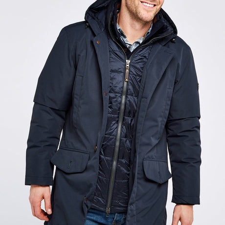 Dubarry Mens Urlingford Down Parka Jacket #Colour_Navy