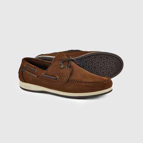 Dubarry Mens Sailmaker X LT Deck Shoe #Colour_walnut