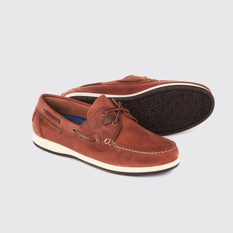 Dubarry Mens Sailmaker X LT Deck Shoe #Colour_chestnut