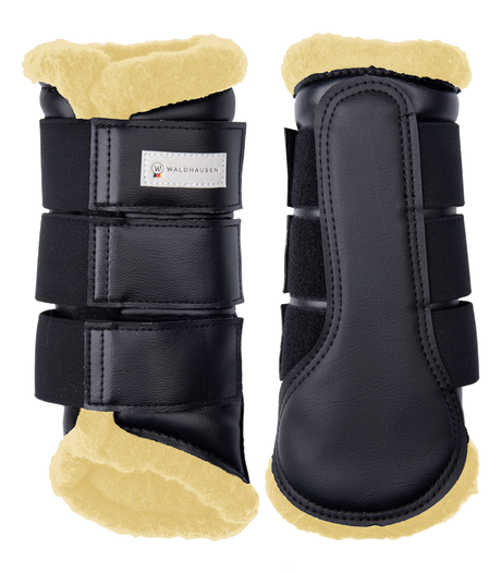 Waldhausen Soft Dressage Boots #colour_black-beige