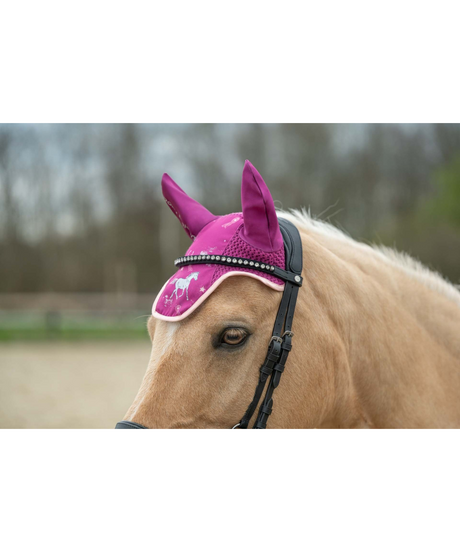 HKM Ear Bonnet -Polly- #colour_magenta