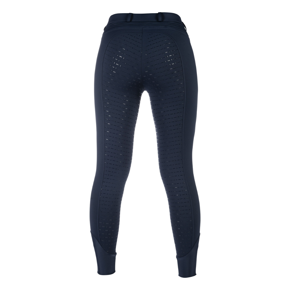 HKM Ladies Heating Riding Breeches -Comfort- Style no battery #colour_deep-blue