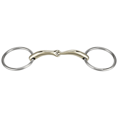 Sprenger Pronamic Large Ring Snaffle 14mm Sensogan Stainless Steel Single Jointed 70mm Ring