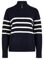 Dubarry Womens Fonthill Knitted Jumper #colour_navy