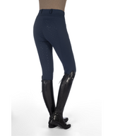 HKM Ladies Silicone Full Seat Heating Riding Breeches -Comfort- Style #colour_deep-blue