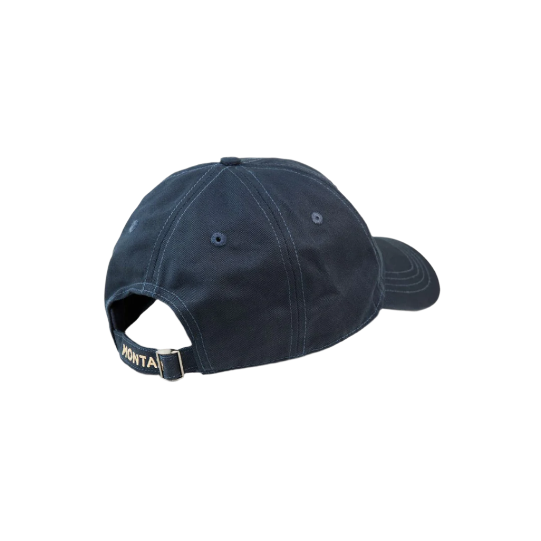 Montar Logo Cap with Beige Crystal #colour_navy