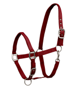 Waldhausen Satin Perlon Halter #colour_bordeaux