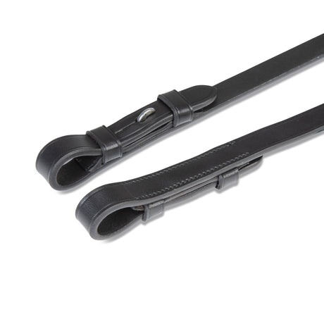 Shires Velociti LUSSO Elite Pro Reins #colour_black