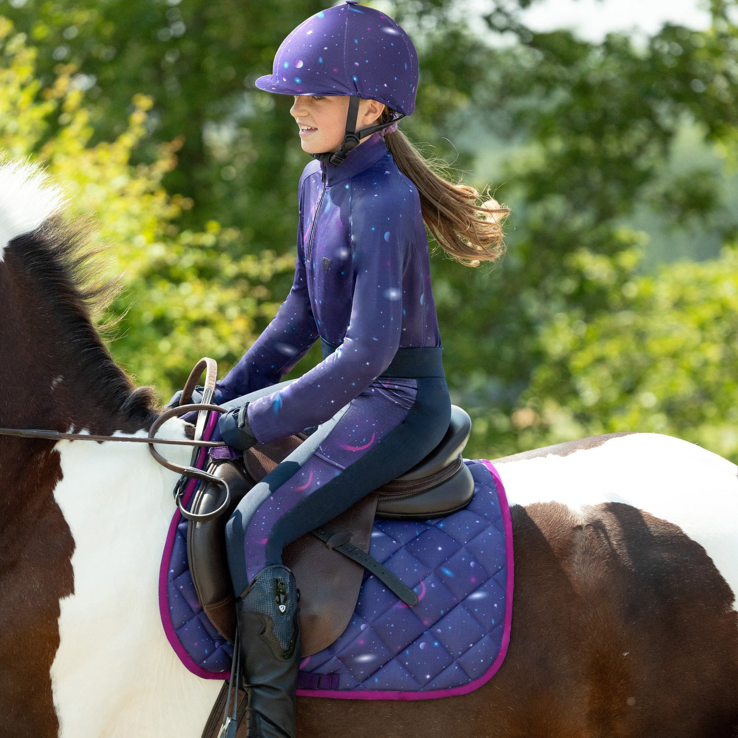 Hy Equestrian Elevate Mizs Out of this World Base Layer