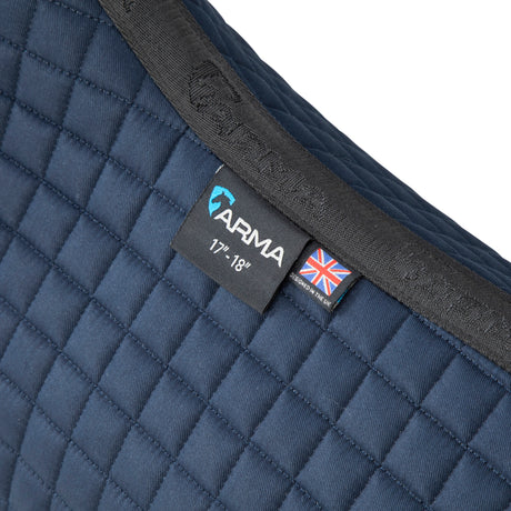 Shires ARMA SupaFleece Saddlecloth #colour_navy