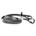 KM Elite Pro Grip Eventer Reins No Stoppers #colour_black