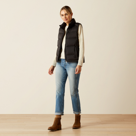 Ariat Women's UltraPuff Down Gilet #colour_black
