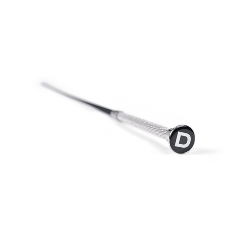 Dublin Crystal Handle Dressage Whip II #colour_black