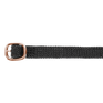 Waldhausen Premium Nylon Spur Strap #colour_black-rose-gold