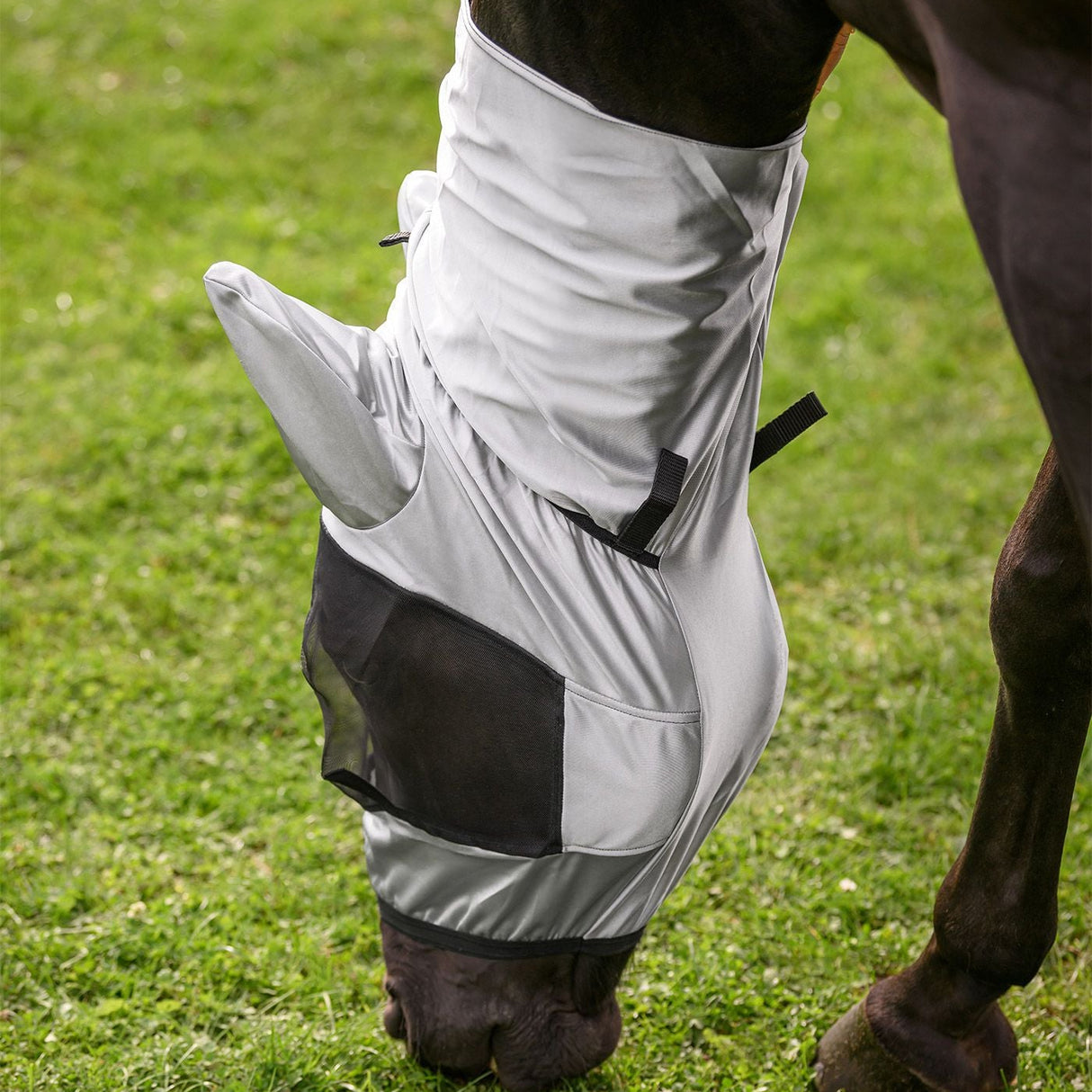 Waldhausen Eczemer Fly Mask #colour_silver-grey