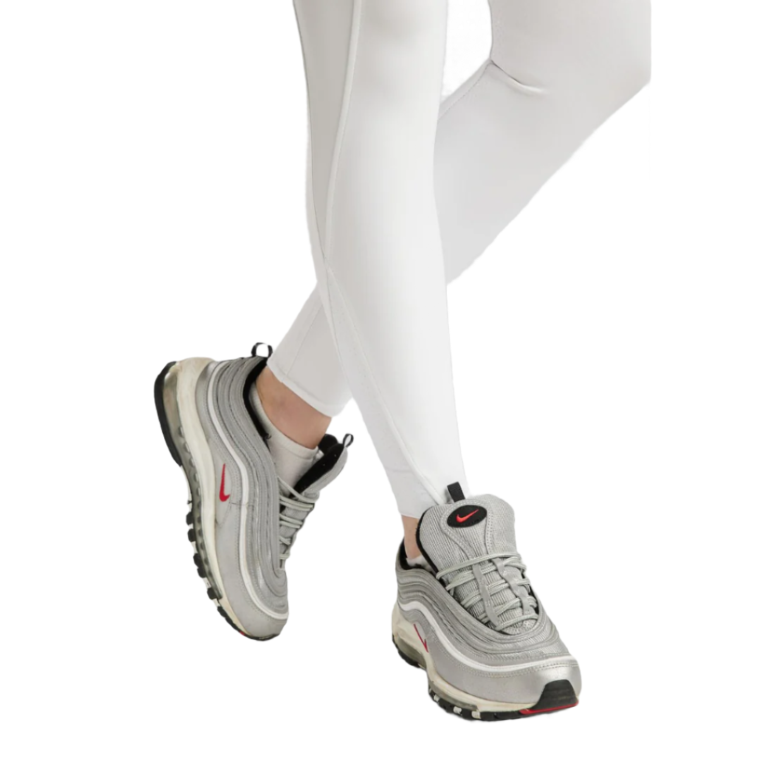 Montar MoZida Refined Gun Metal Crystals Full Grip Breeches #colour_white