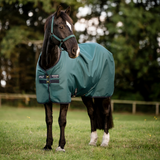 Horseware Ireland Amigo Ripstop 900D Pony 0g Turnout Rug #colour_dynasty-green-navy-silver