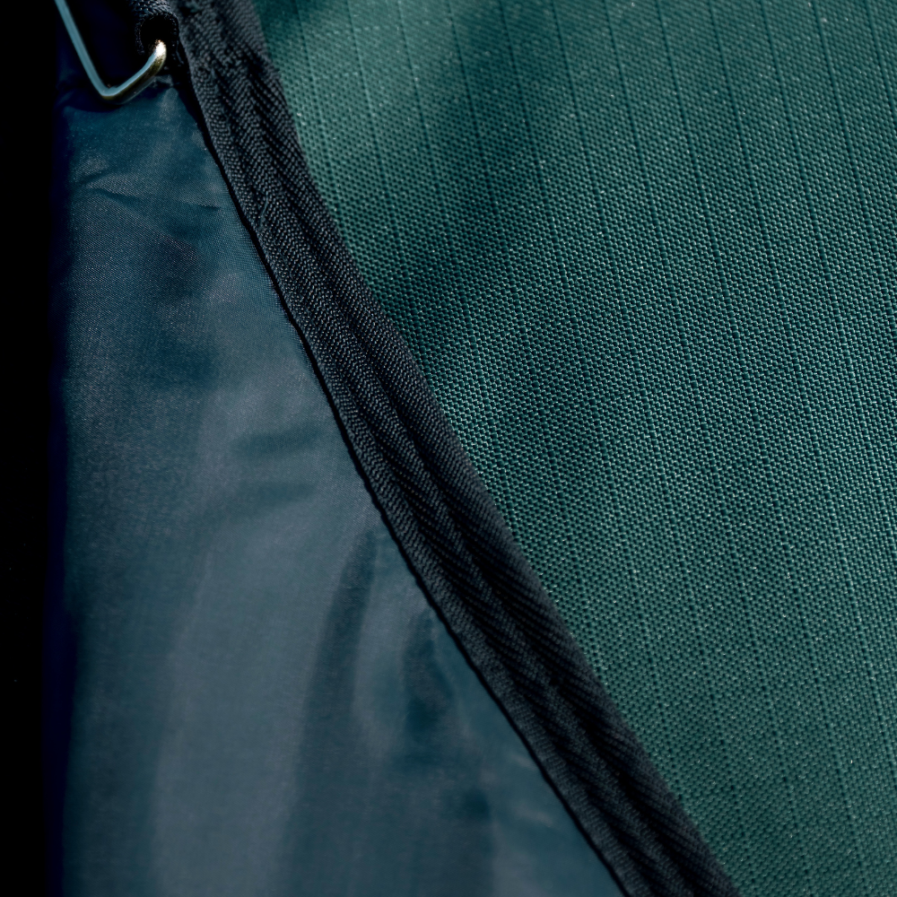 Horseware Ireland Amigo Ripstop 900D Plus 0g Pony Turnout Rug #colour_dynasty-green-navy-silver