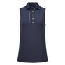HV Polo Myrthe Sleeveless Polo Shirt #colour_navy