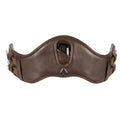 Shires Lusso Anatomical Leather Dressage Girth #colour_brown