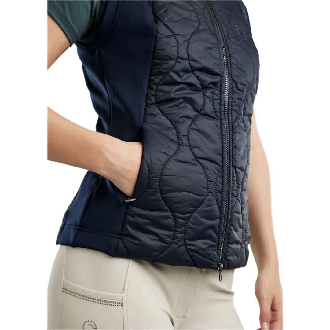 Montar MoMary Hybrid Bodywarmer #colour_navy