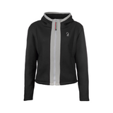 HKM Women's Sweat Jacket -Livigno- #colour_black