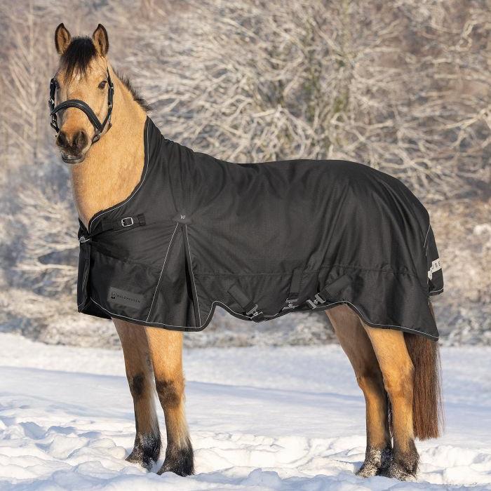 Waldhausen Scandic High Neck Light Turnout Rug #colour_black