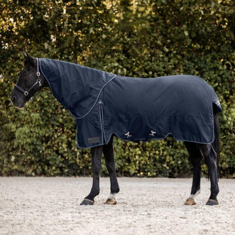 Waldhausen 600D 200g Turnout Rug Neck Part #colour_night-blue