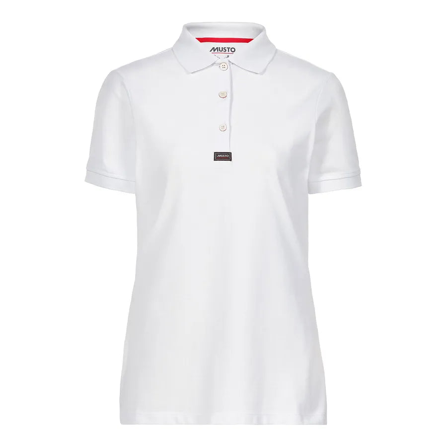 Musto Women's Essential Pique Polo Shirt #colour_white