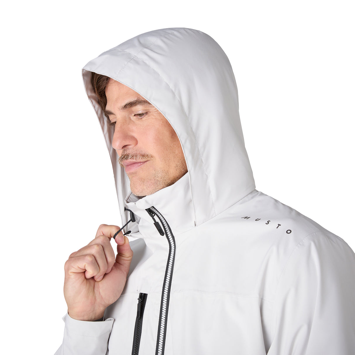 Musto Men's Evo Waterproof Crew Jacket #colour_white