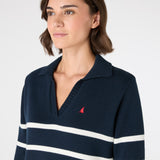 Musto Women's Original Marine Knit #colour_navy