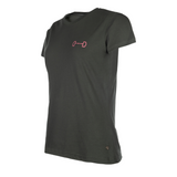 HKM Ladies T-shirt -Excellent- #colour_grey-green