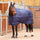 Shires Tempest Plus 100g Stable Rug #colour_navy-tartan