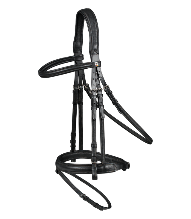 Waldhausen X-Line Supersoft Bridle #colour_black