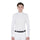 Equestro Men's Long Sleeve Competition Polo Shirt #colour_white