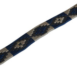 Leather belt with southwest patterm