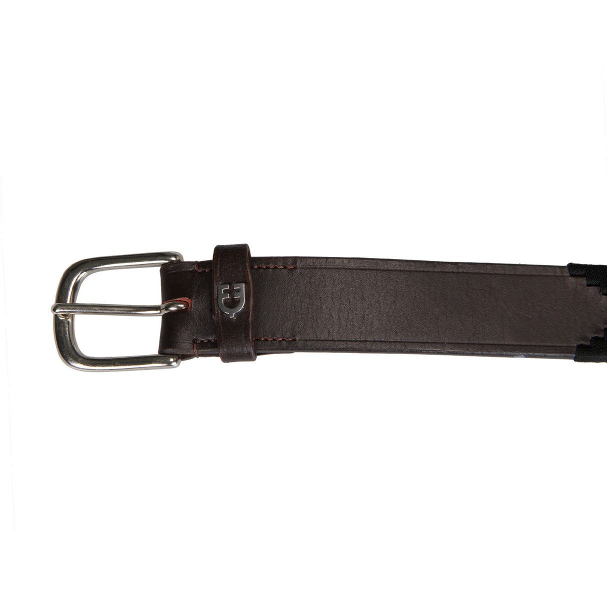 Leather belt with southwest patterm