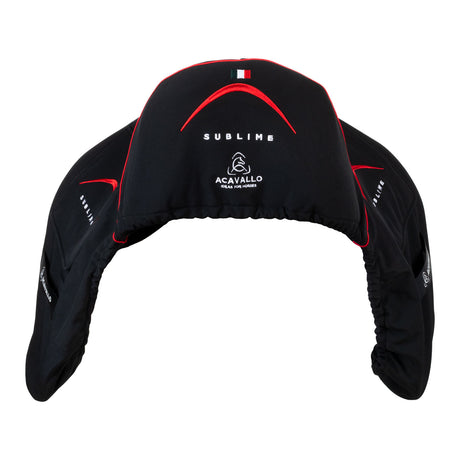 Acavallo Sublime Dressage Saddle Cover Bag #colour_black