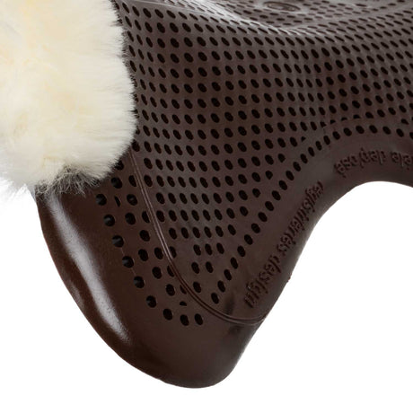 Acavallo Gel Ns-S Classic-S 1/2 Cut-Out Flat #colour_brown-natural