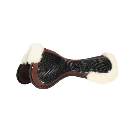 Acavallo Pad Mf-S Jccs-S Cw-Cs Suede Cut-Out Sheepskin Gel Grip Flat
#colour_brown-natural