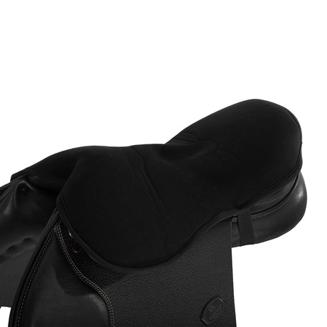 Acavallo Ortho-Pubis Seat Saver Jumping Classic Gel-In Dri-Lex 20mm #colour_black