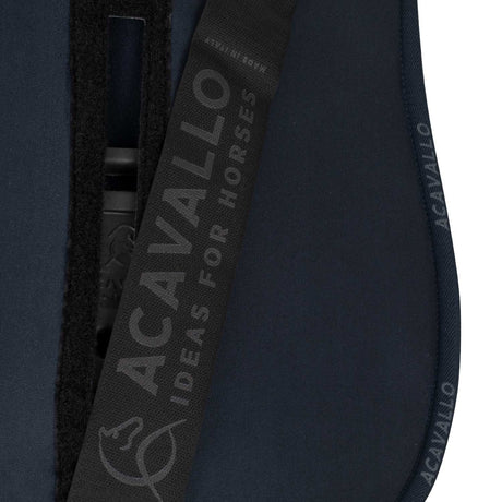 Acavallo Piuma Pad WFS Pocket Suede Flat #colour_blue