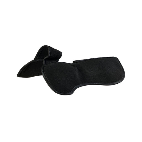 Acavallo Pad Piuma WFS Pocket Double Felt Front Riser #colour_black
