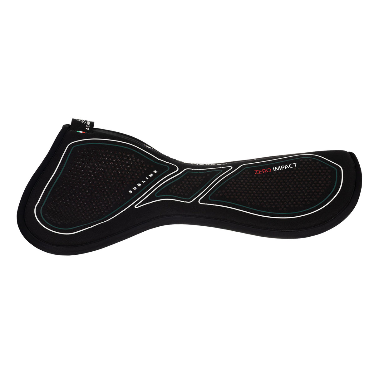 Acavallo Zero Impact Half Pad Back Riser #colour_black