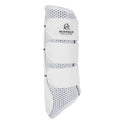 Acavallo Hind Brushing Boots Perforated Neoprene #colour_white
